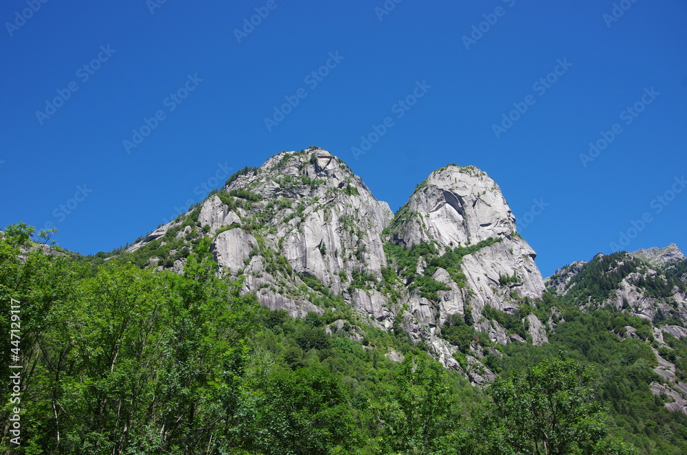 Fototapeta premium Landscape Italy Val Masino