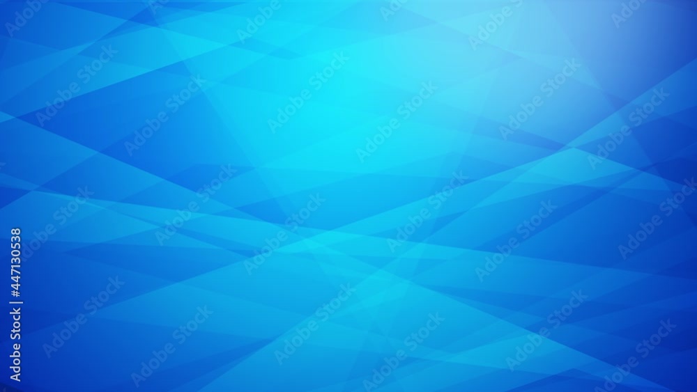 Blue corporate clean soft low poly Abstract Polygonal Geometric Surface Loop motion background. triangles, 4K 3D moving lines and dots. Network connection structure. Data exchange.