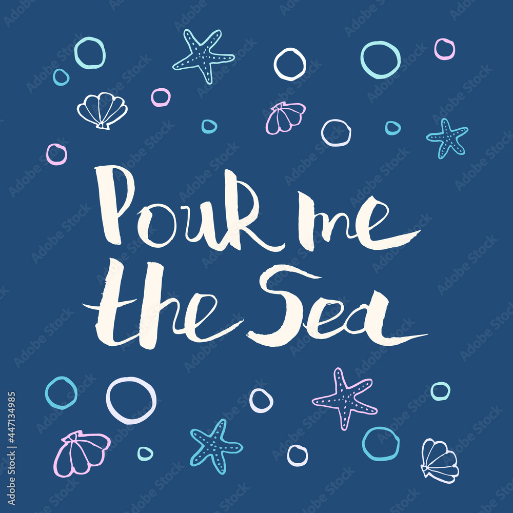 Vector lettering Vector lettering
