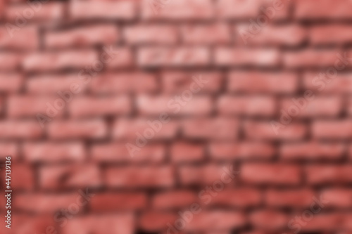 Blurred brick wall background 