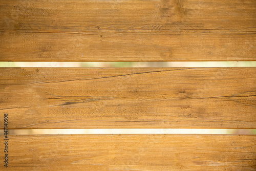 beautiful wood background in natural color with a gap between the boards
