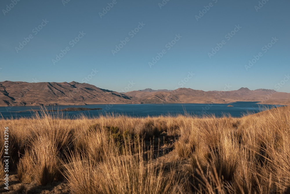 A lake in Southern Peru