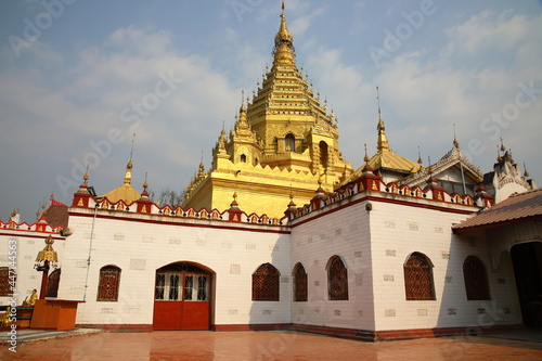 View of Yadana Man Aung Pagoda in Nyaungshwe, Myanmar