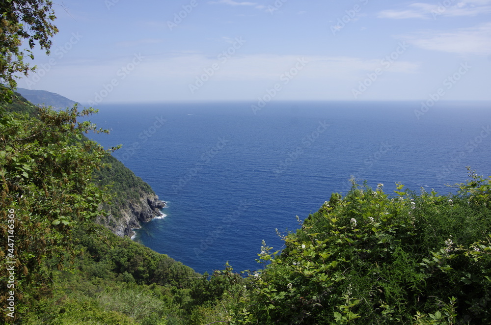 Naklejka premium Cinque Terre Liguria Italy