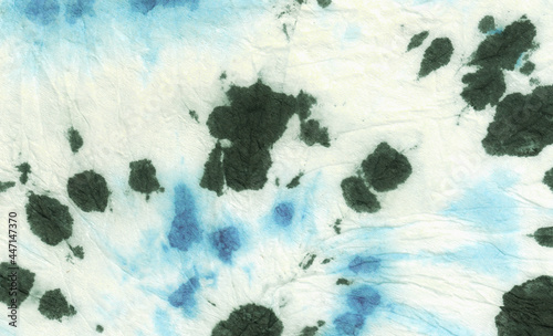  Gray Watercolor Batik Repeat. Die Multi Silk