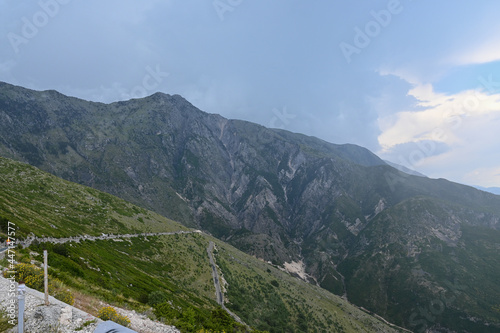 Berge im Nationalpark Llogara in Albanien