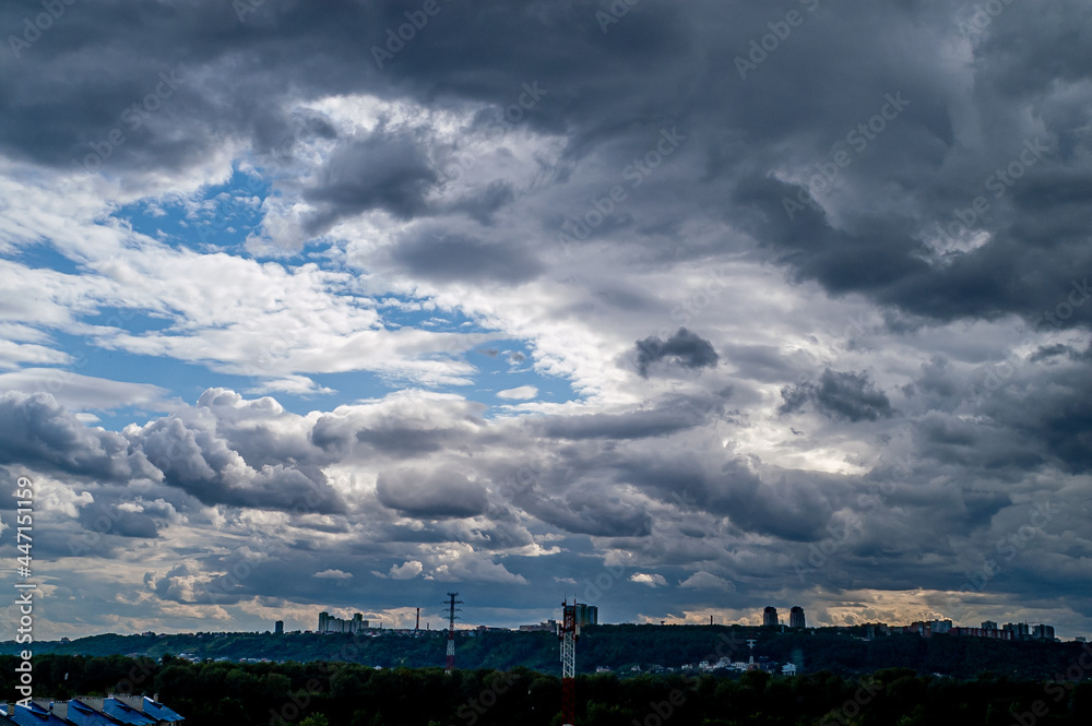 storm over the city storm over the city