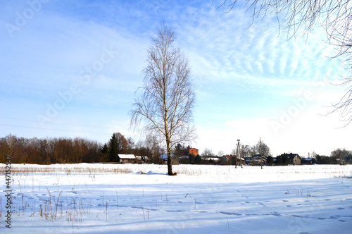 A cold winter day in Poland
