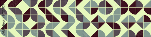 Abstract Geometric Pattern generative computational art illustration