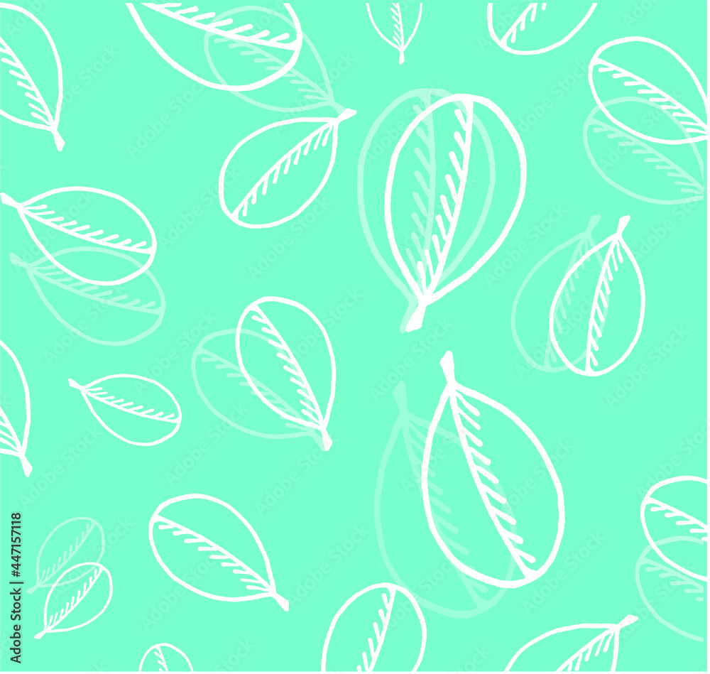 seamless pattern with leaves seamless pattern with leaves