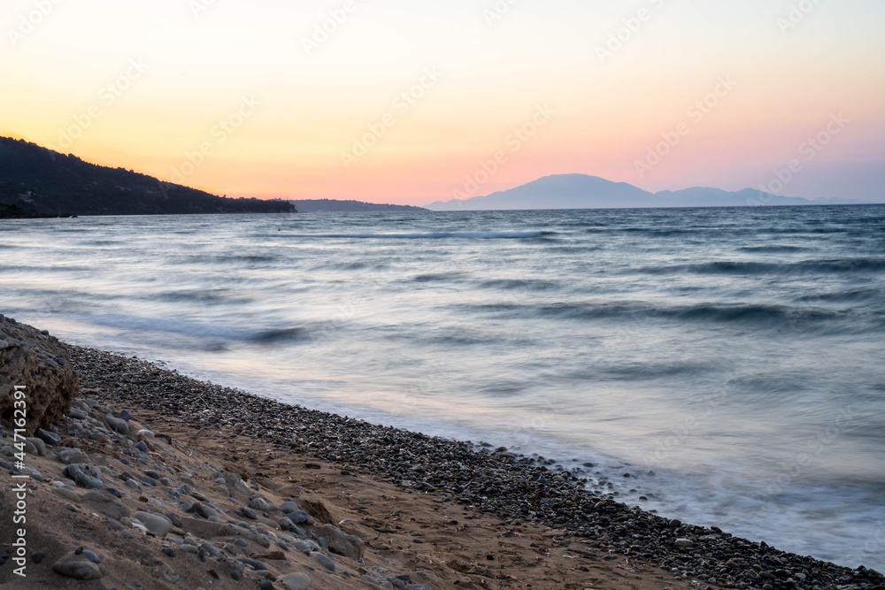 Widok plaży - Zakintos, Greece