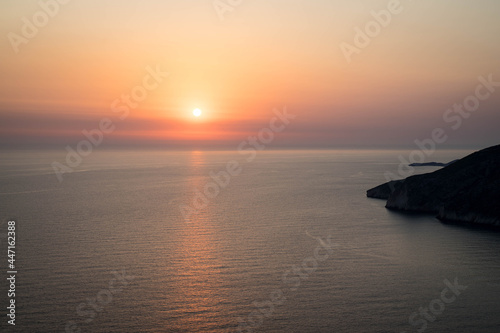 Zachód słońca - Zakintos, Greece