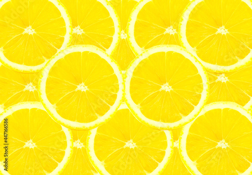 sliced lemon top pattern