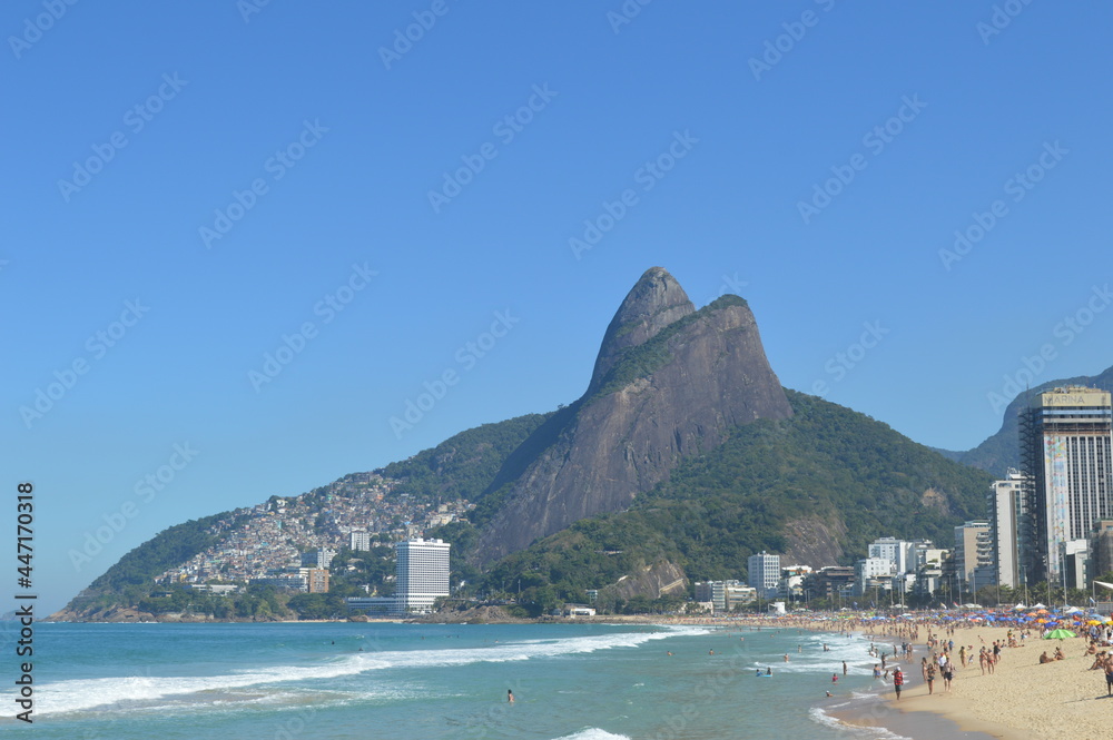 Obraz premium Praia do Leblon rio de janeiro 2021
