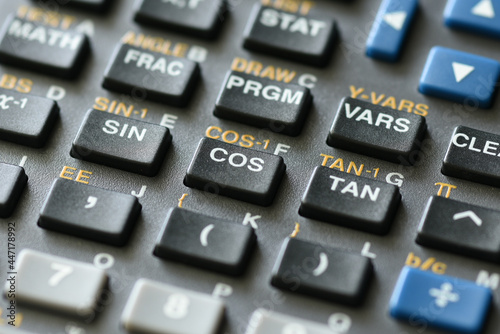 Sine Cosine Tangent - Calculator Keys photo