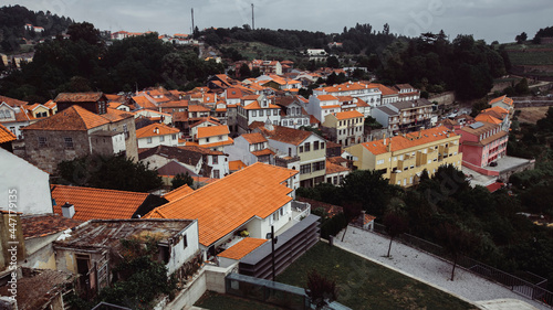 View of the Lamego city, north Portugal. photo