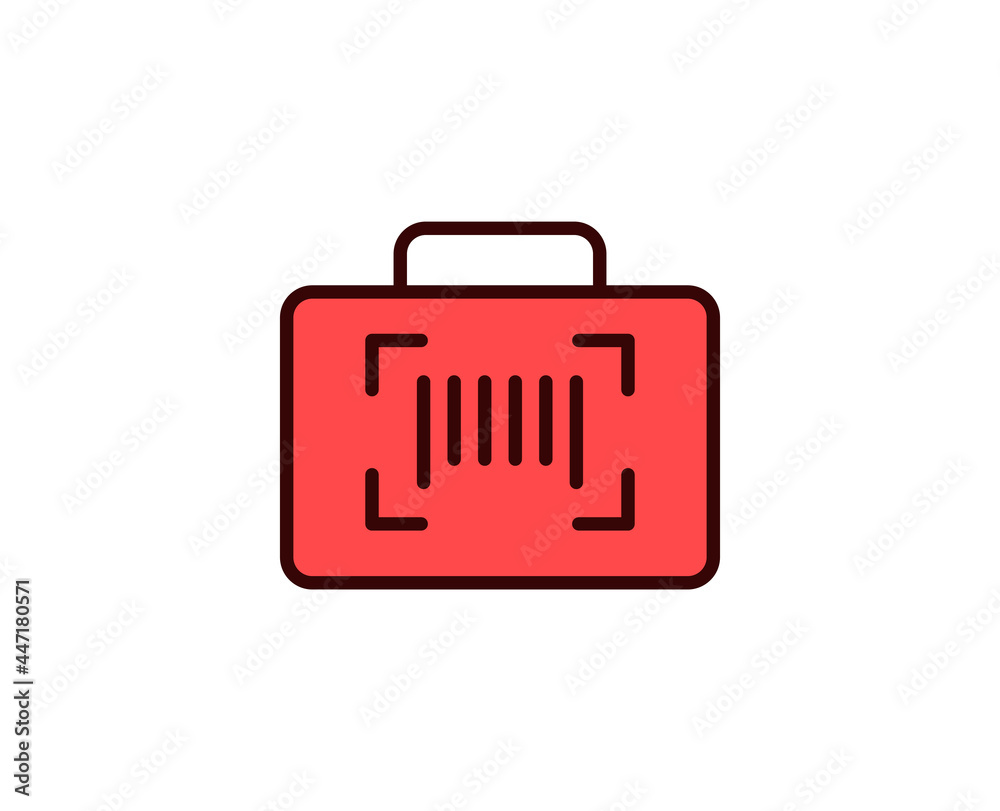 Barcode line icon. Vector symbol in trendy flat style on white background. Commerce sing for design. Barcode line icon. Vector symbol in trendy flat style on white background. Commerce sing for design.