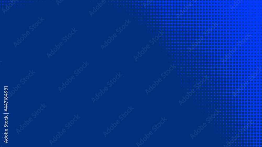 Dots halftone blue color pattern gradient texture with technology digital background. Dots pop art comics style with summer concept design. Dots halftone blue color pattern gradient texture with technology digital background. Dots pop art comics style with summer concept design.