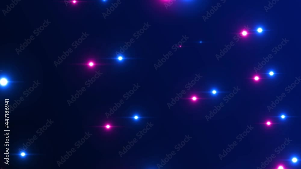Blue Neon Lights Flashing wall lights. Flashing lights Flicker VJ Stage