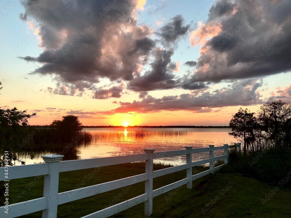 Tranquil Florida Sunset