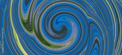 abstract blue background with circles