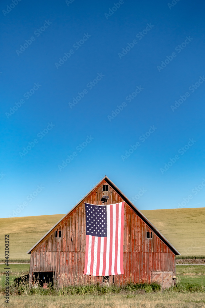 Magical wheat farm fields in palouse washington Magical wheat farm fields in palouse washington