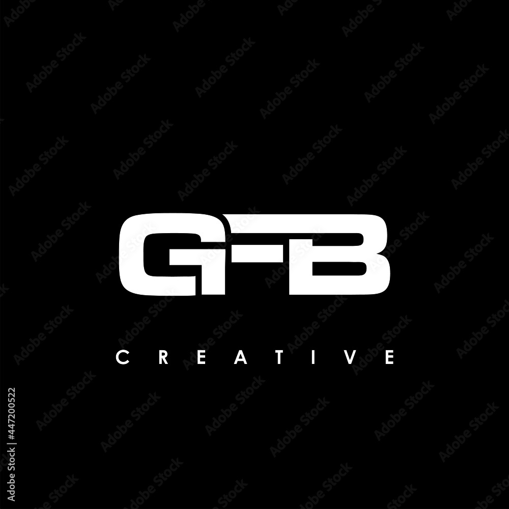 GFB Letter Initial Logo Design Template Vector Illustration GFB Letter Initial Logo Design Template Vector Illustration