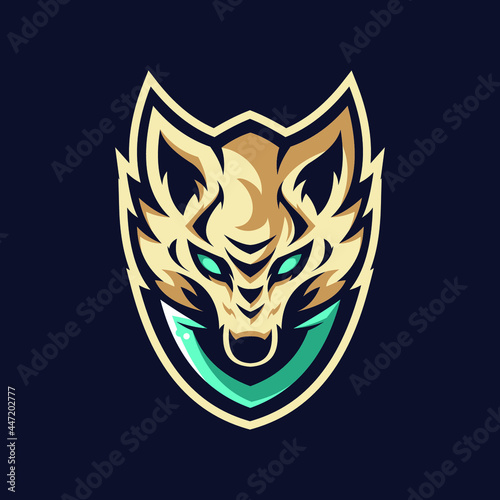 Wolf Head Logo Esport, Wolf Logo, Head Wolf