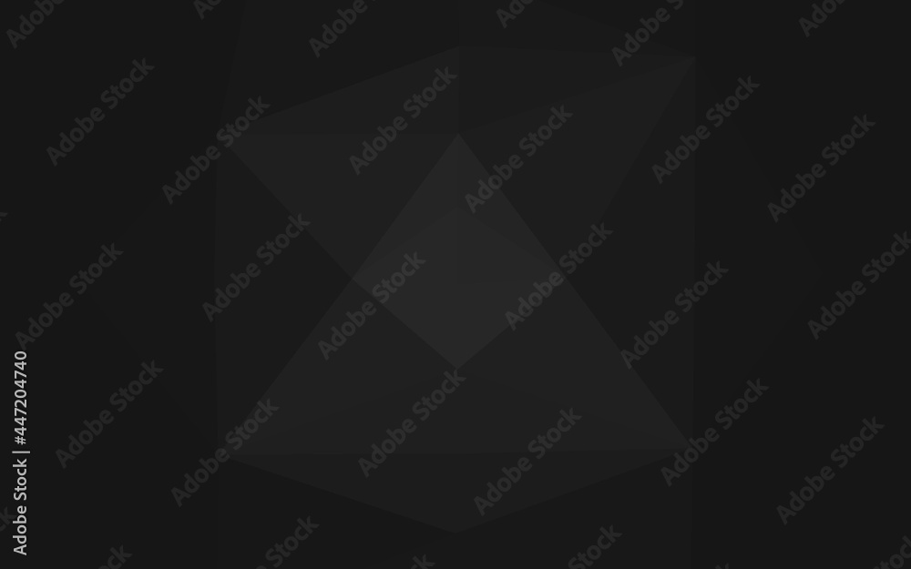 Dark Silver, Gray vector low poly texture. Dark Silver, Gray vector low poly texture.