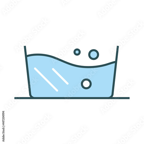 bucket with water
