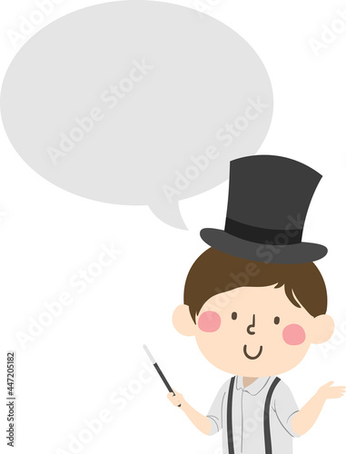 Kid Boy Magic Wand Speech B...
