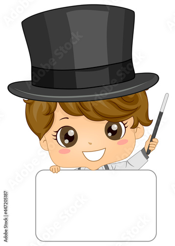 Kid Boy Magic White Board H...