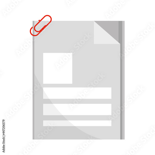 paperwork with clip