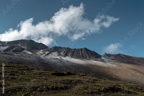 severe Andes landscape