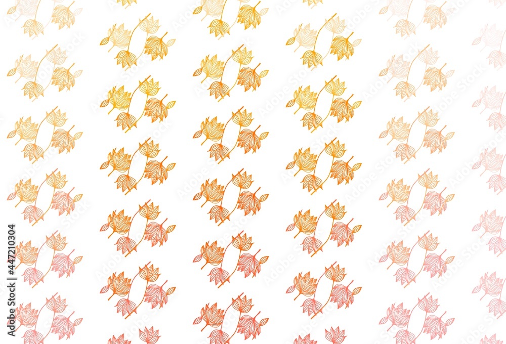 Light Yellow, Orange vector hand painted texture. Light Yellow, Orange vector hand painted texture.