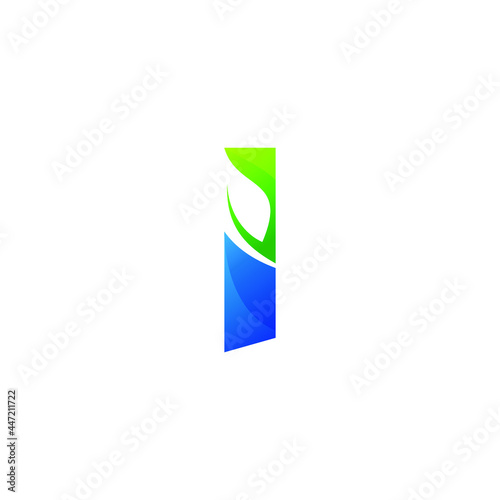 Letter Leaf Logo design