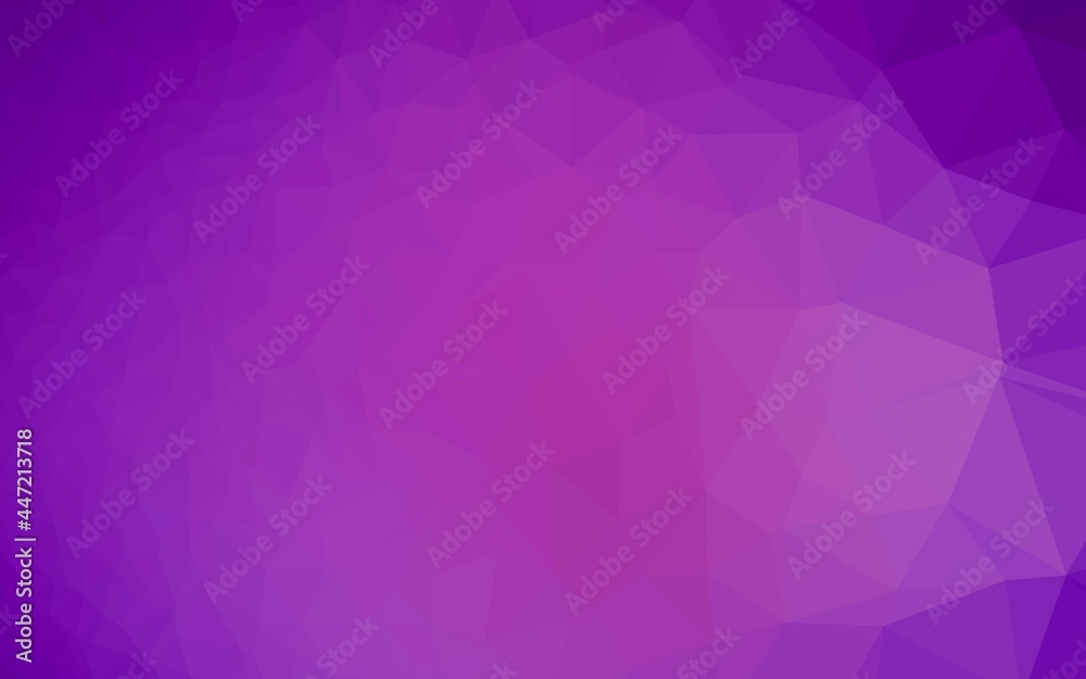 Light Purple vector polygon abstract background. Light Purple vector polygon abstract background.