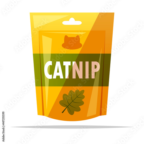 Catnip cat treats vector isolated illustration