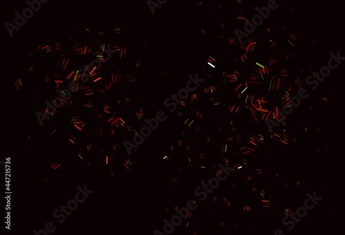 Light Green, Red vector pattern with narrow lines.