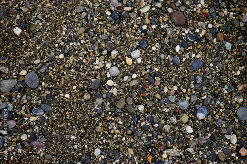 Small Pebble on the Beach, Background, Texture - 小石 背景イメージ