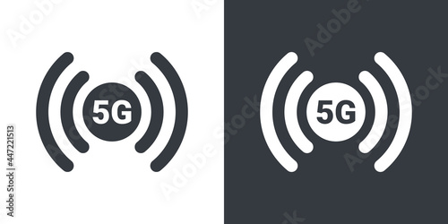 5G symbol. 5g icon. High speed internet. 5G signal icons. Vector illustration
