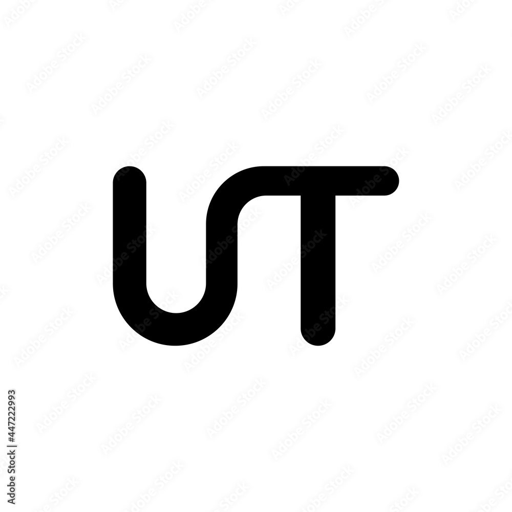 UT letter design logo business UT letter design logo business
