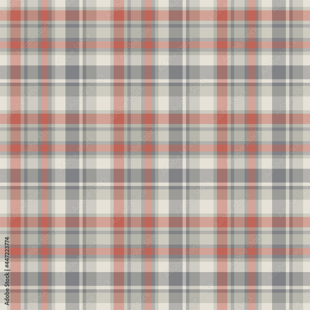Plaid seamless pattern. Vector background of textile ornament. Flat fabric design. Plaid seamless pattern. Vector background of textile ornament. Flat fabric design.