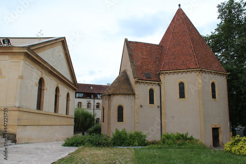 templar chapel in metz in lorraine in france