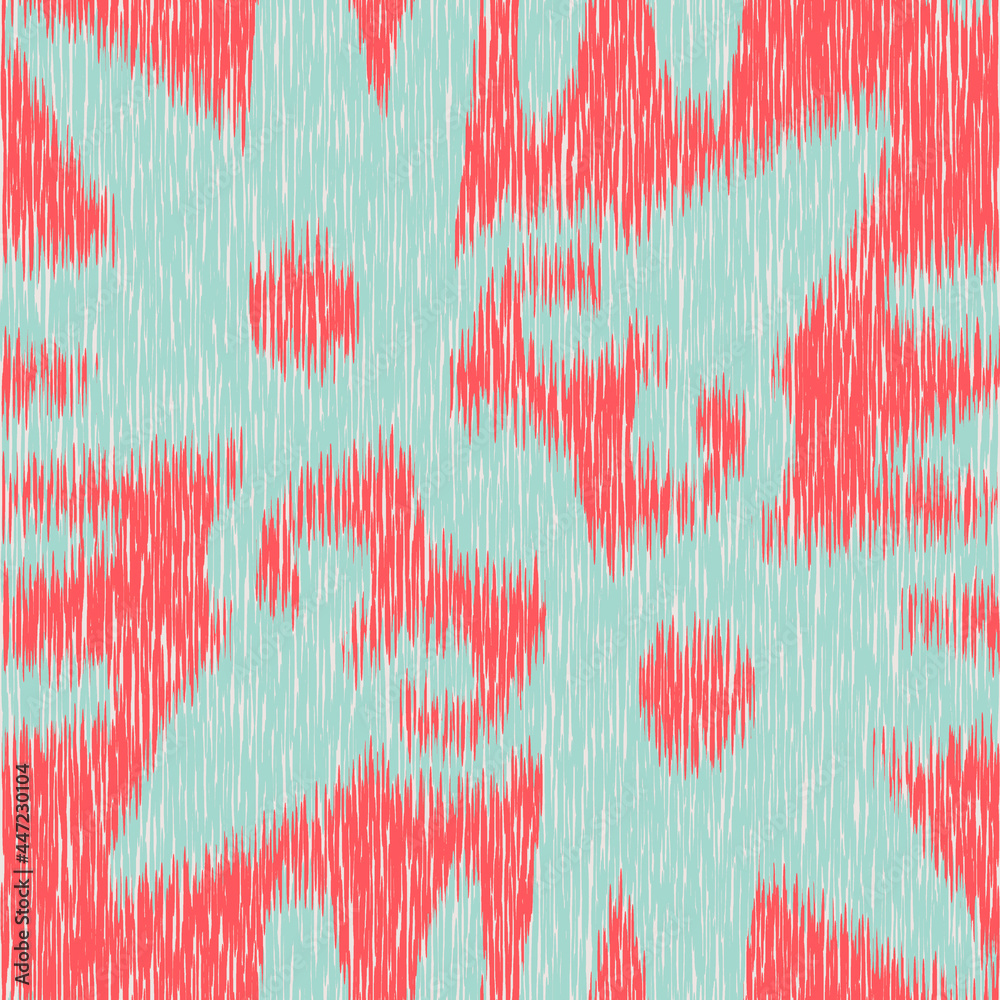 Seamless Ikat Pattern Seamless Ikat Pattern
