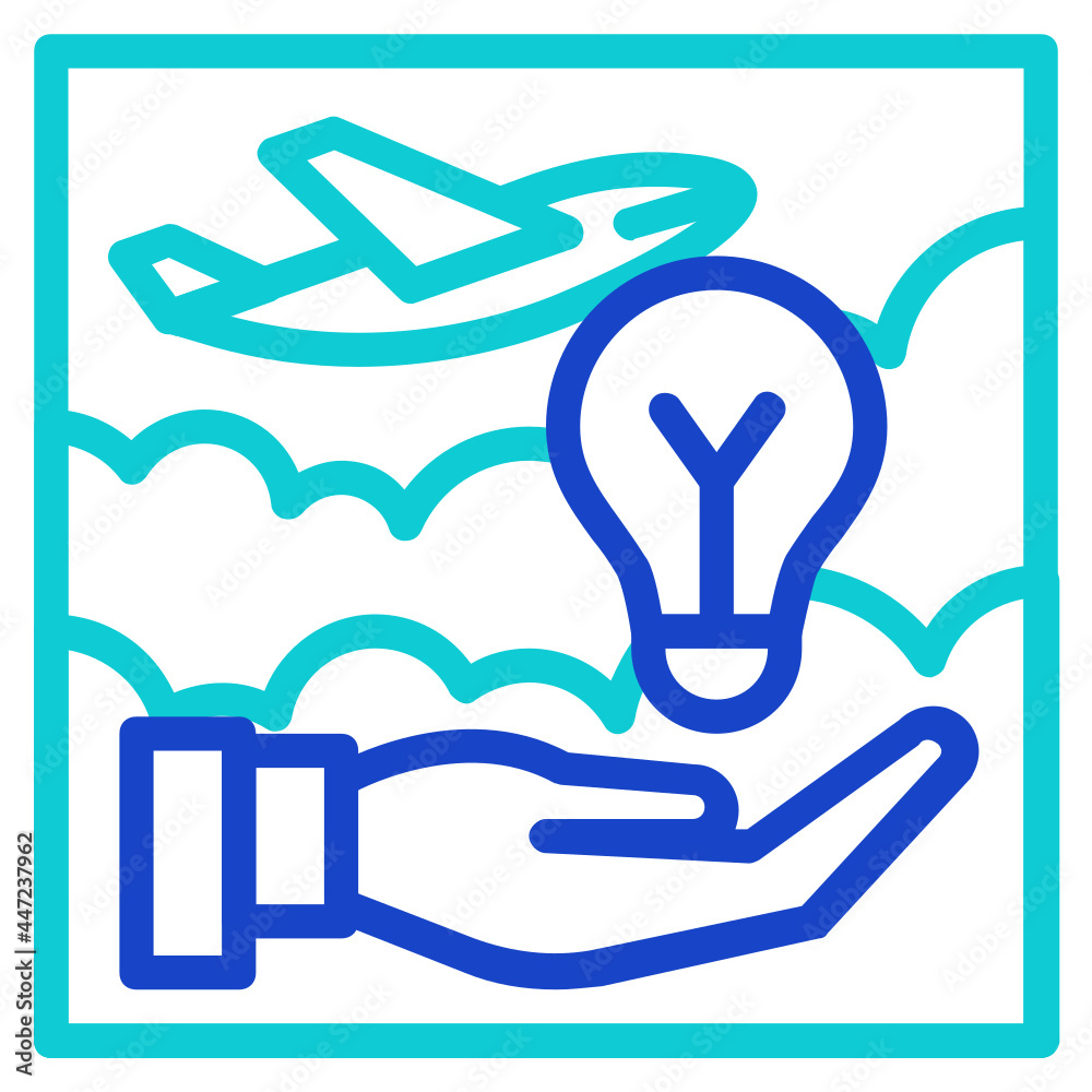 Idea ,Business Travel outline icon. Idea ,Business Travel outline icon.