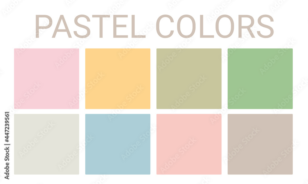 Obraz premium pastel colors