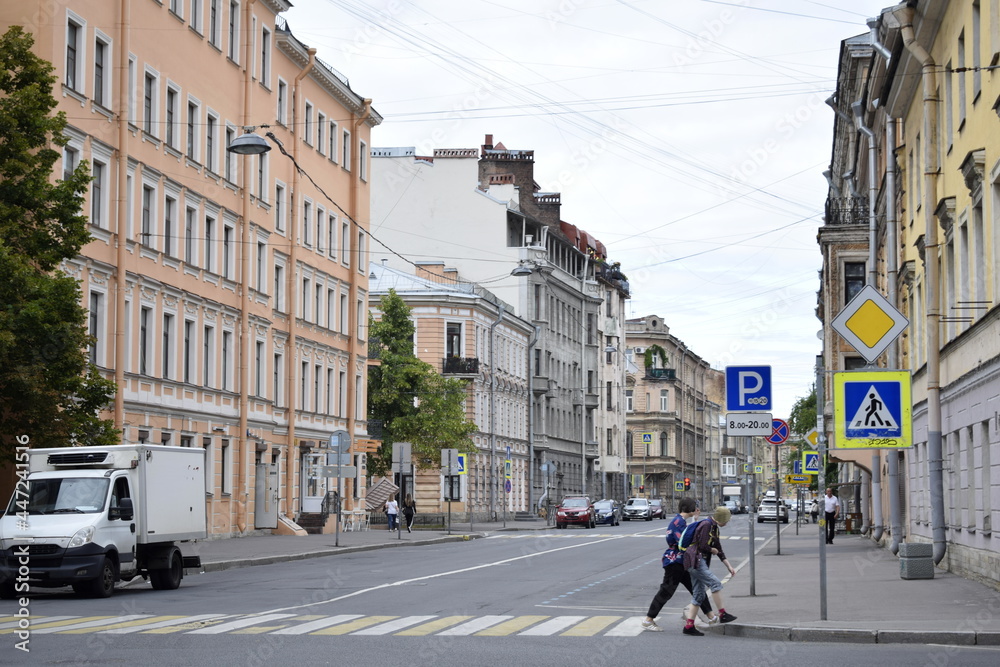 Naklejka premium street