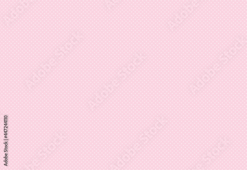 水玉ドット、円、丸パターンの背景素材、イラスト（淡色、ピンク）
