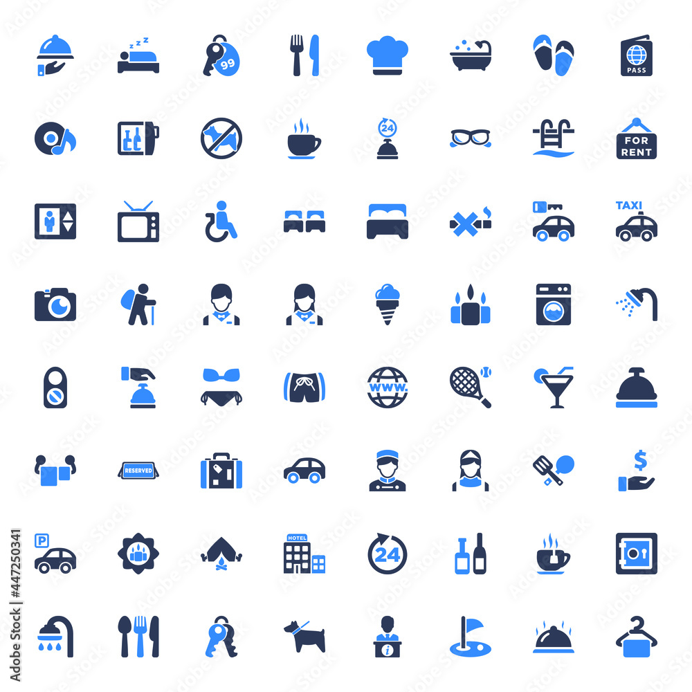 Hotel icons Hotel icons